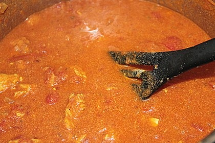 Indisches Tomaten-Hähnchen Curry 2