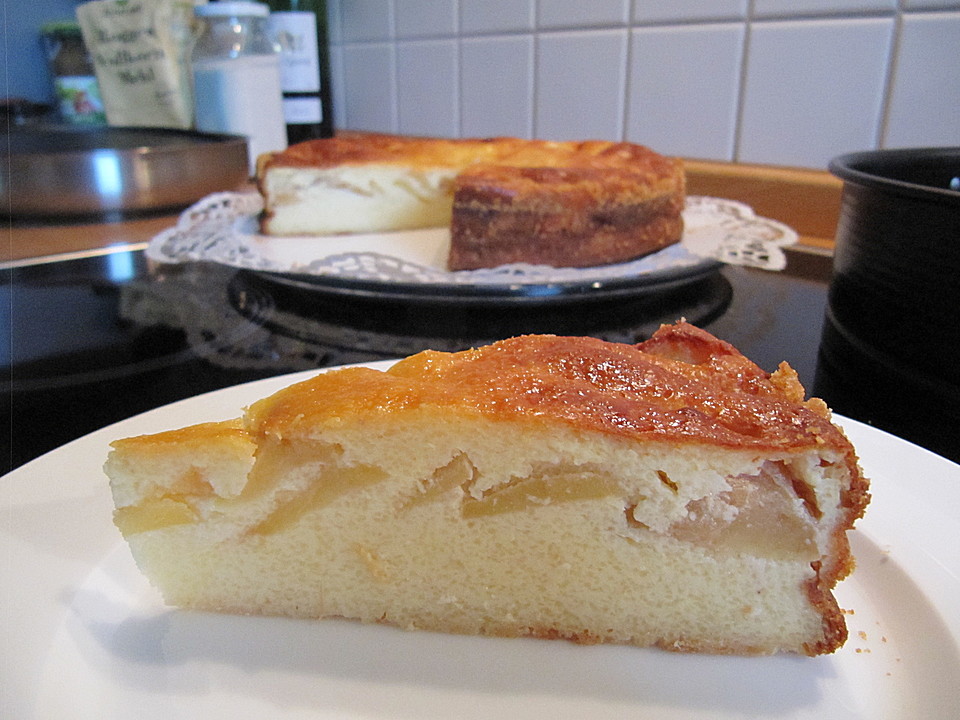 Apfel - Käsekuchen - Ein raffiniertes Rezept | Chefkoch.de