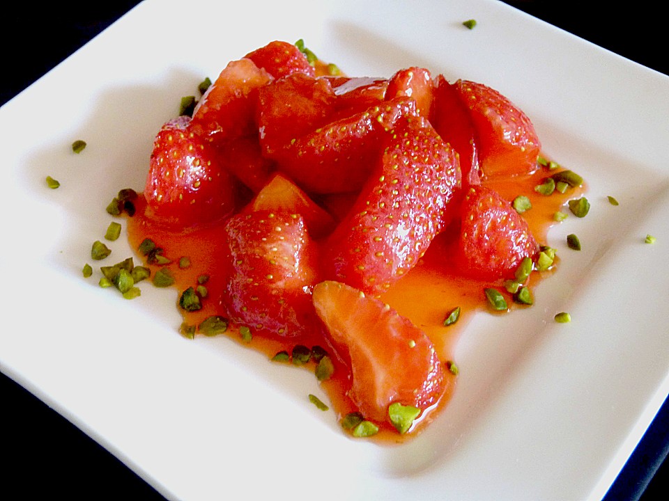 Marinierte Erdbeeren mit Martini von Stift1 | Chefkoch.de
