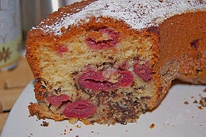 Marmorkuchen mit Kirschen 43