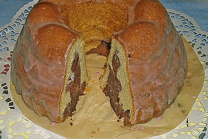Marmorkuchen mit Kirschen 57
