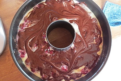 Marmorkuchen mit Kirschen 49
