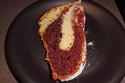 Marmorkuchen mit Kirschen 10