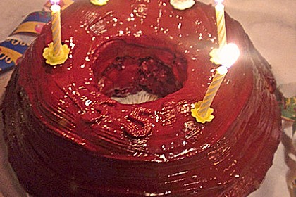 Marmorkuchen mit Kirschen 65