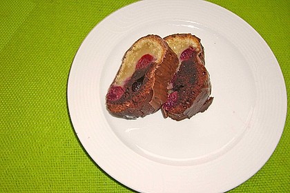 Marmorkuchen mit Kirschen 67