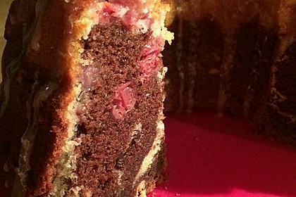 Marmorkuchen mit Kirschen 36