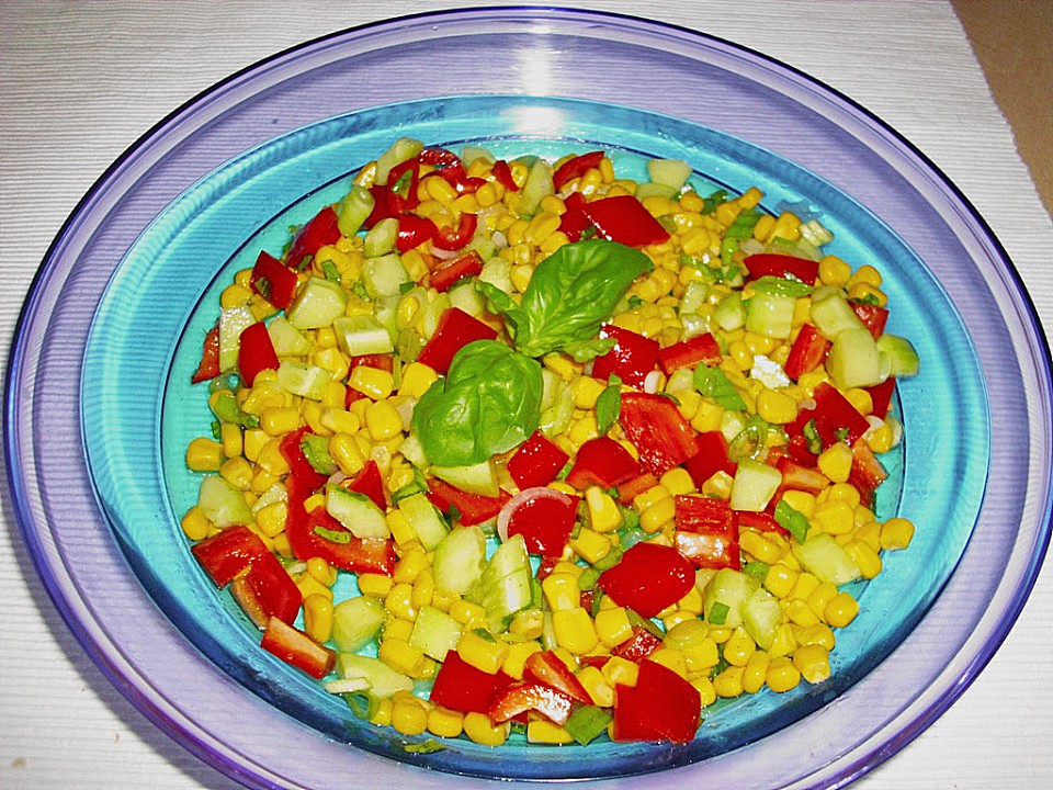 Mais Paprika Salat Mais Paprika Salat
