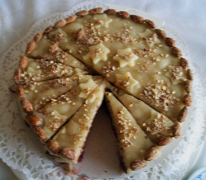 Gebrannte Mandel - Kirsch - Torte von Hobbykochen | Chefkoch.de