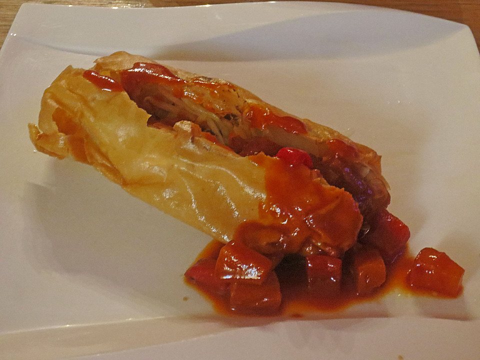 Chinesische Frühlingsrollen (Loempia) mit süßsauer-Sauce von ...