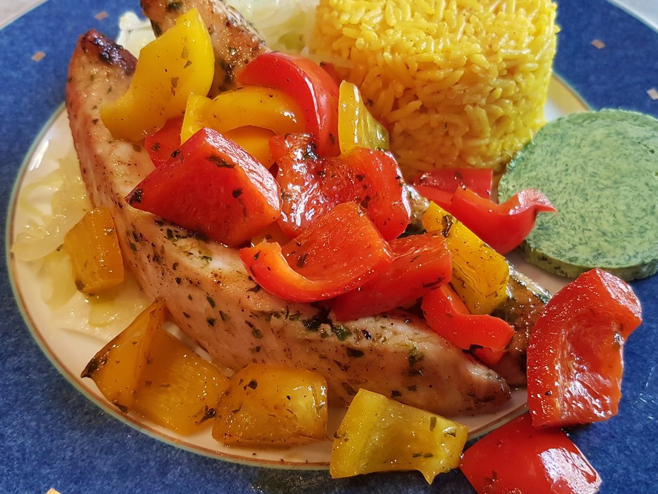 Paprikagemüse schnell und einfach von christinente | Chefkoch.de