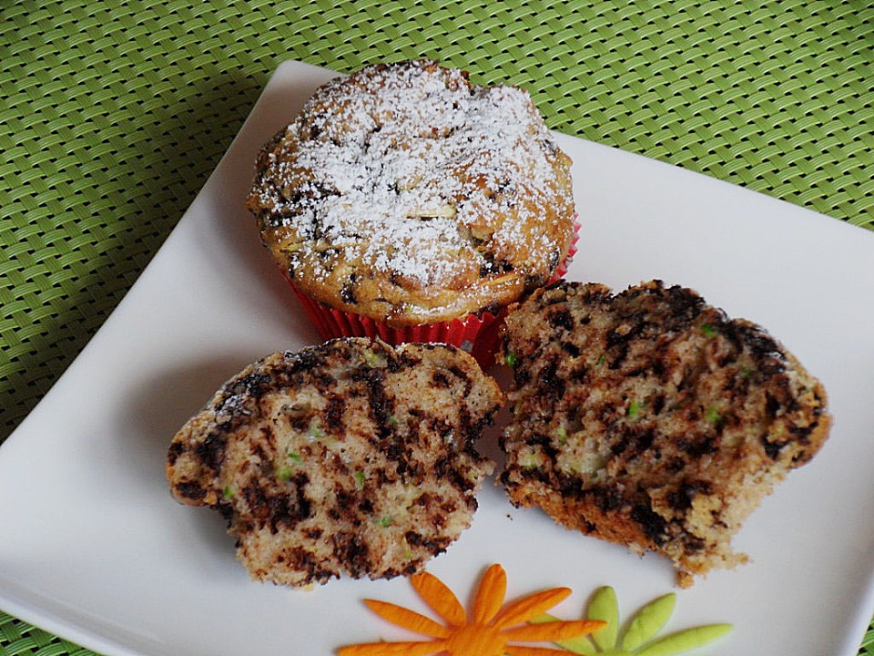 Zucchini - Schoko - Muffins von mima53 | Chefkoch.de