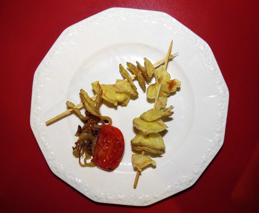 Kartoffelchips Mikrowelle Kartoffelchips Mikrowelle