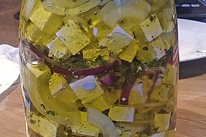 Eingelegter Schafskäse 9