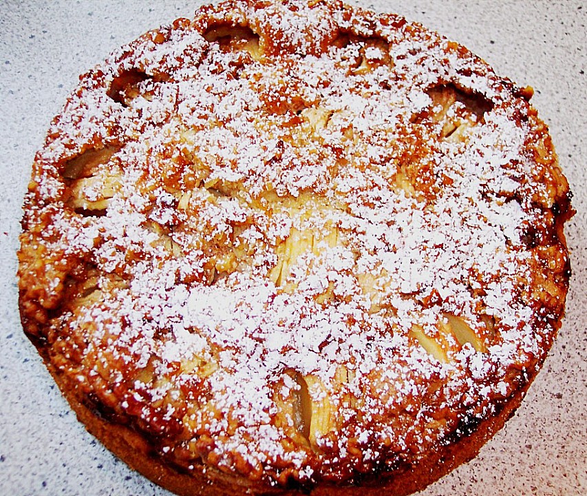 Apfelkuchen mit Walnuss - Kruste | Chefkoch.de
