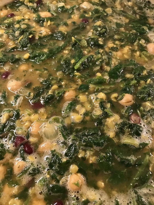 Arabische Kichererbsen-Spinat Suppe von habibi79 | Chefkoch.de