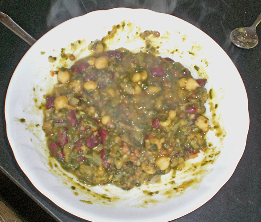 Arabische Kichererbsen-Spinat Suppe von habibi79 | Chefkoch.de