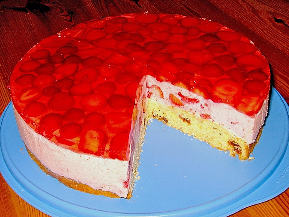 Erdbeer - Joghurt - Torte von DeniseK | Chefkoch.de
