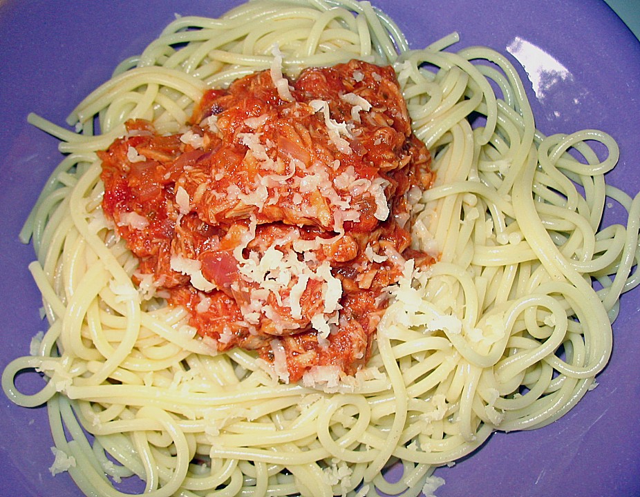 Spaghetti mit Thunfisch von Fischgräte | Chefkoch.de