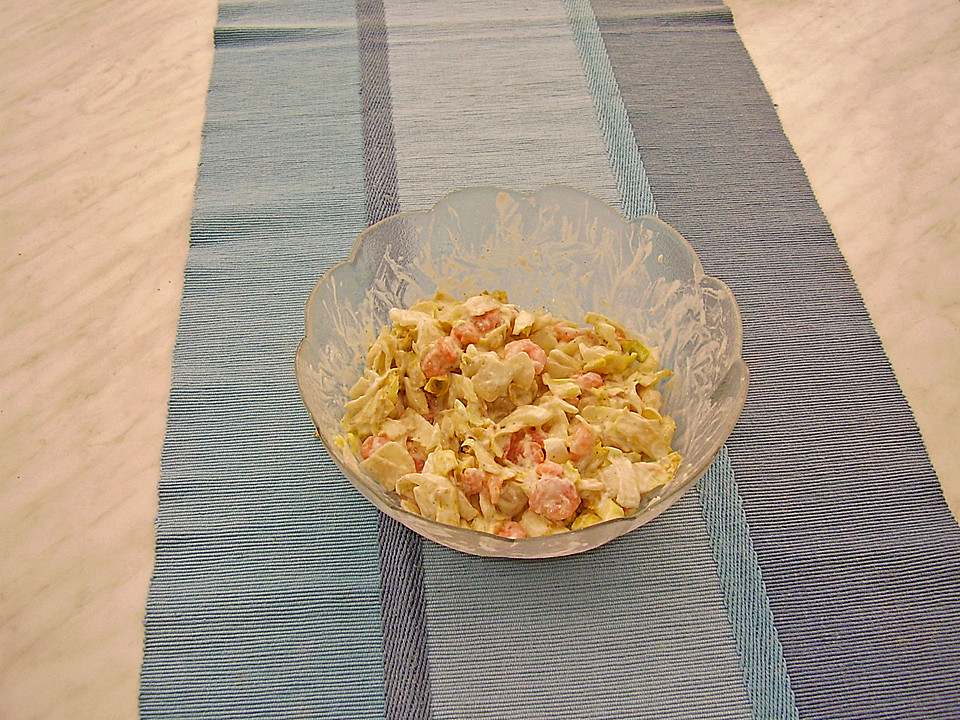 Chicoreesalat mit Krabben von ulkig | Chefkoch.de