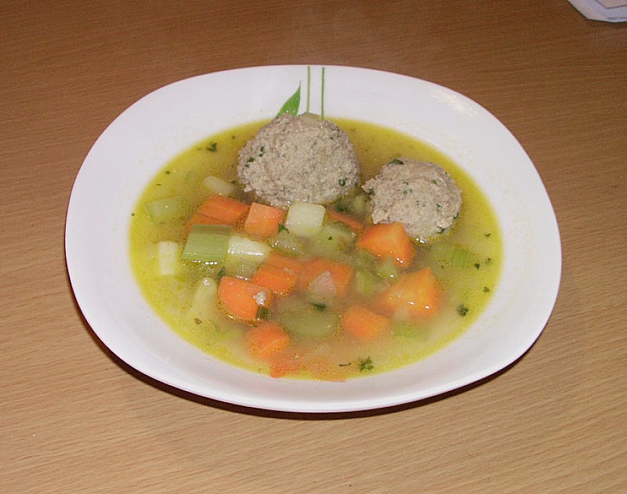 Gemüsesuppe mit Brätklößchen von Nicole_K | Chefkoch.de