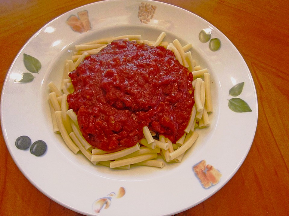 Italienische Tomatensoße von Schokomaus01 | Chefkoch.de