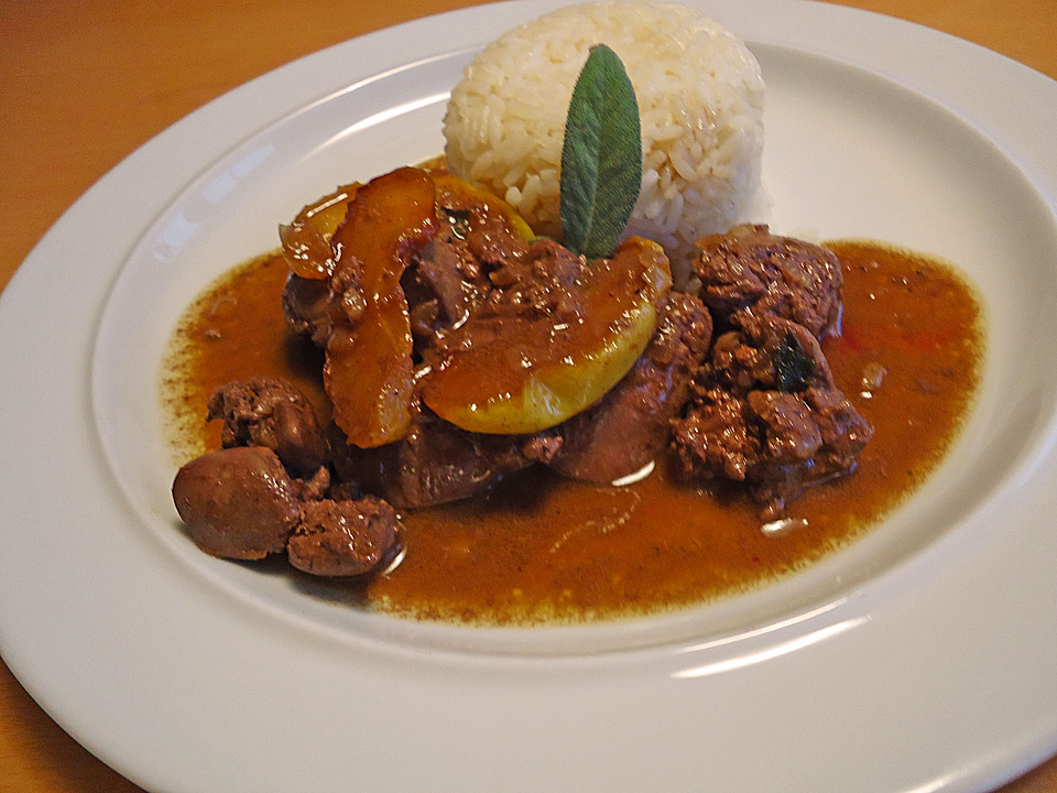 Hühnerleber mit Sherrysauce von brownie74 | Chefkoch.de