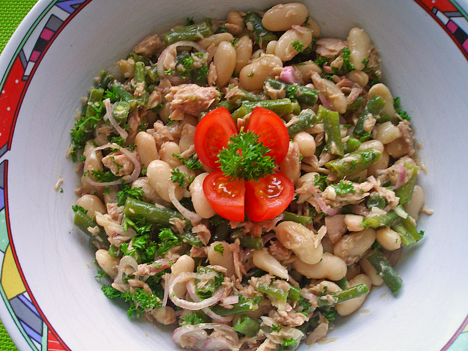 Bohnensalat mit Thunfisch von Hobbykochen | Chefkoch.de