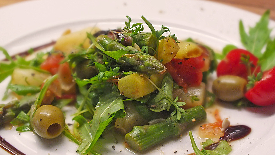 Italienischer Spargelsalat Von Paddingtone