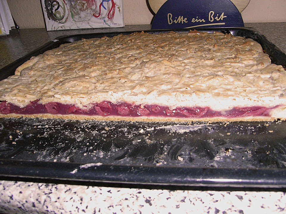 Gedeckter Kirschkuchen mit Frischkäse von Der-Sven04 | Chefkoch.de