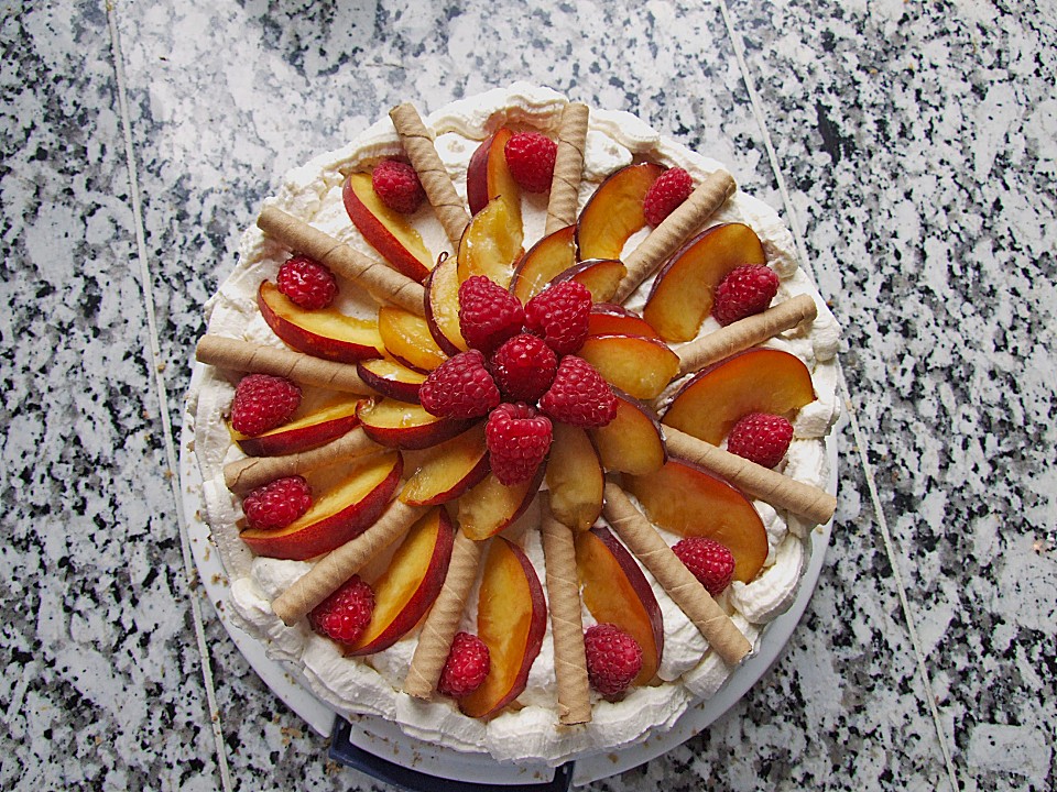 Pfirsich - Melba - Torte von Salmiak | Chefkoch.de