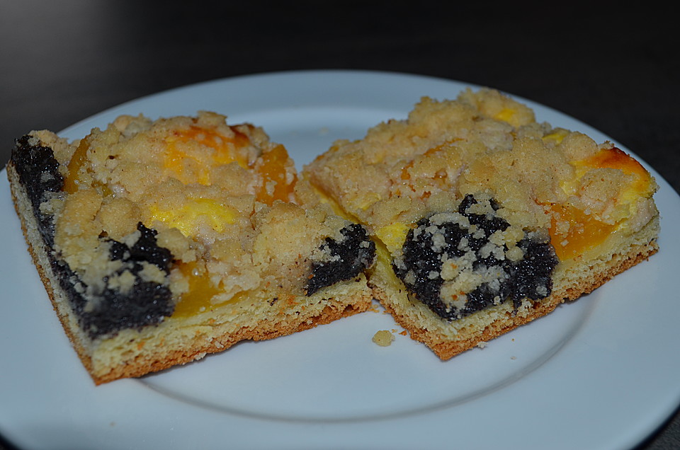 Kleckselkuchen mit Mohn und Aprikosen von grisu022 | Chefkoch.de