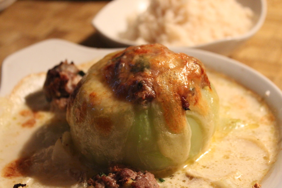 Gefüllte Kohlrabi mit Rahmsauce von Sissyy | Chefkoch.de