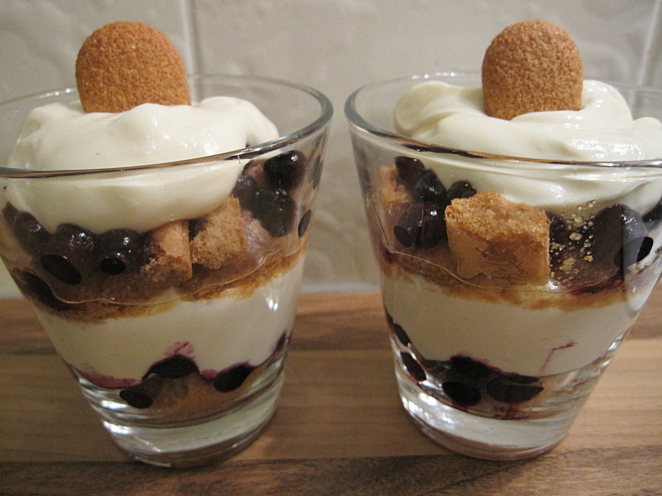Vanille-Heidelbeer Tiramisu von gabipan | Chefkoch.de