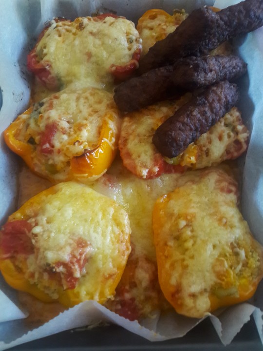 Gefüllte Spitzpaprika mit Couscous von Tina700 | Chefkoch.de