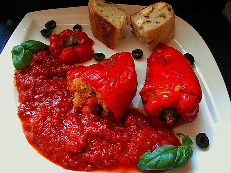 Gefüllte Spitzpaprika mit Couscous von Tina700 | Chefkoch.de