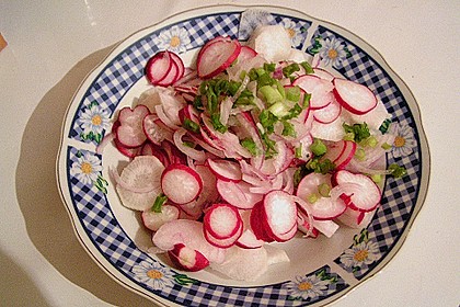 Rettich - Radieschen - Salat 1