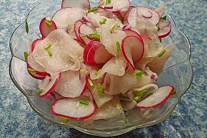 Rettich - Radieschen - Salat