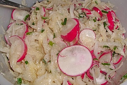 Rettich - Radieschen - Salat 3