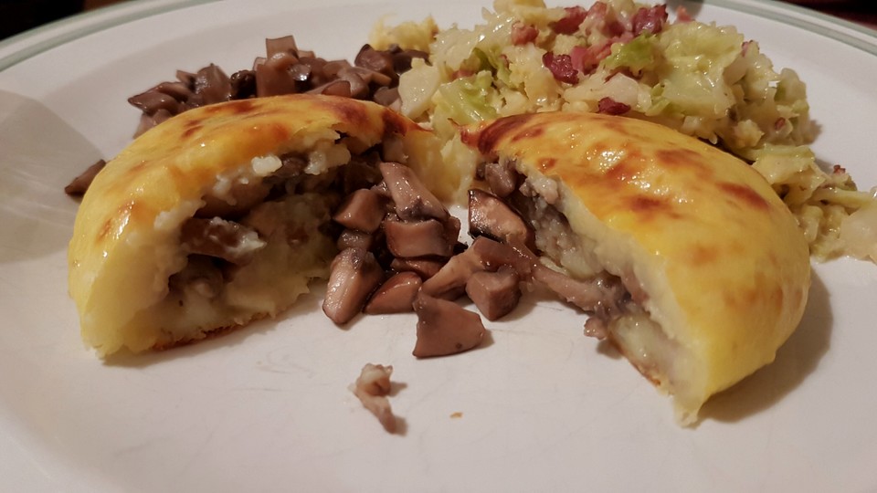 Gefüllte Kartoffel mit Pilzen von Wiktorija | Chefkoch.de