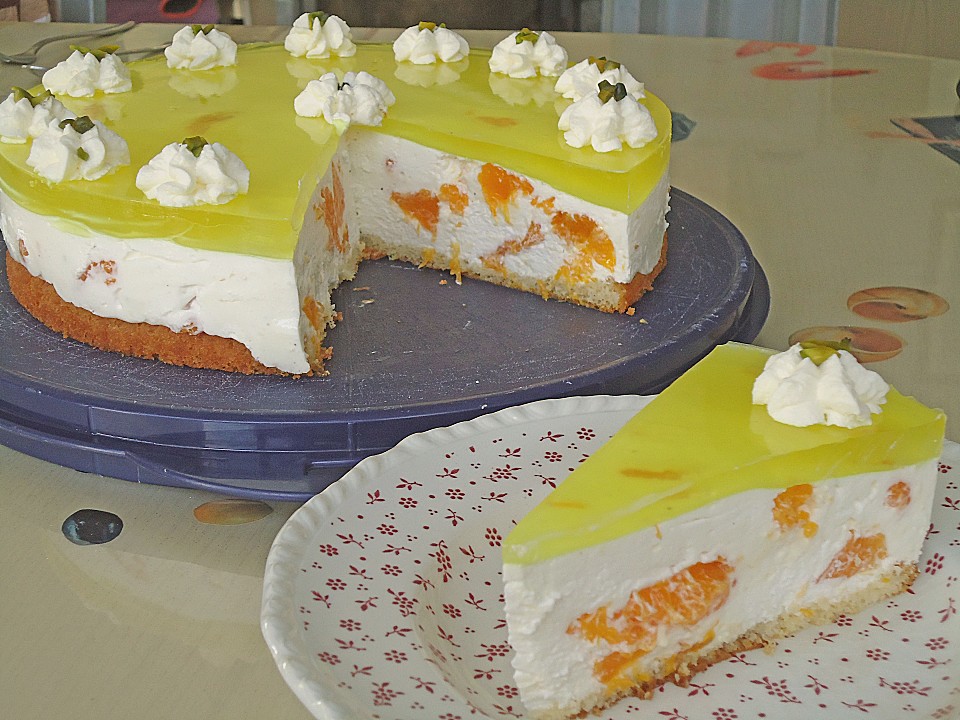 Erfrischende Sommer - Citrus - Torte von ManuGro | Chefkoch.de