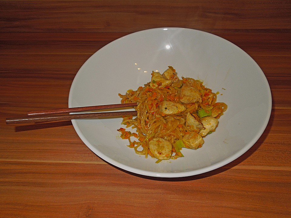 Gebratene chinesische Nudeln von kaddi1310 | Chefkoch.de