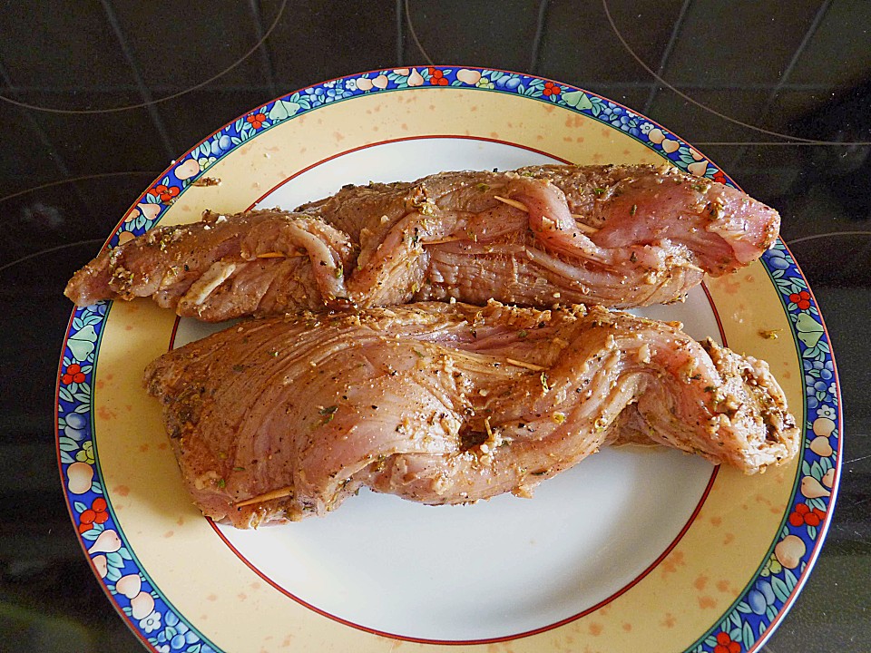 Roros gefülltes Schweinefilet auf griechische Art von Stift1 | Chefkoch.de
