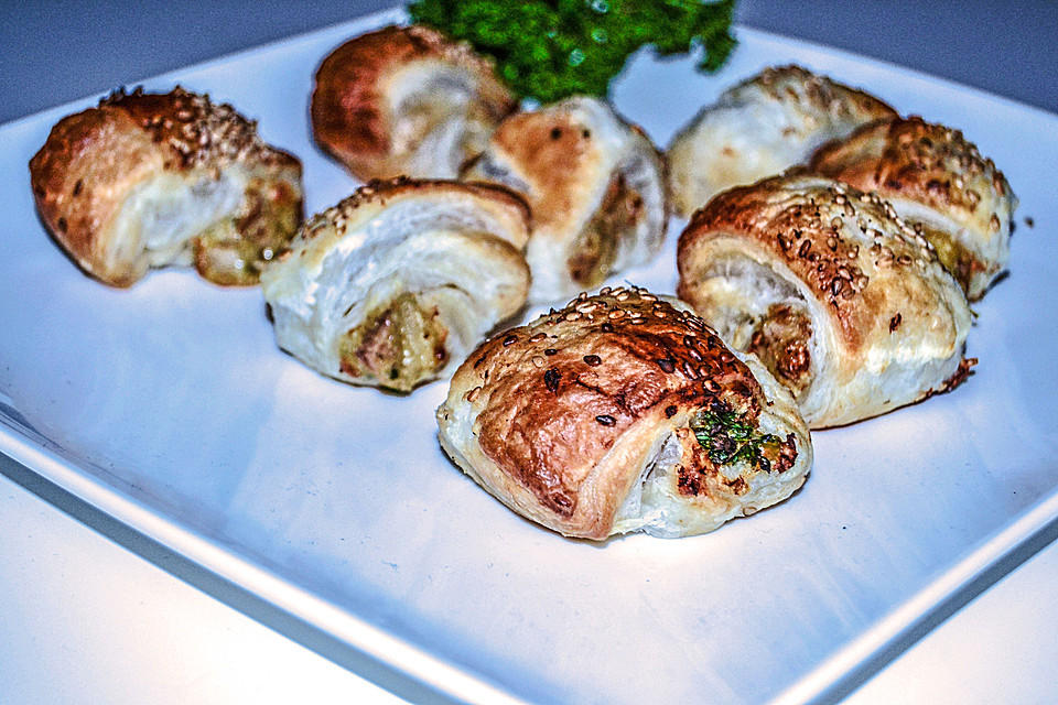 Blätterteighäppchen mit Thunfischfüllung von eierbabs | Chefkoch.de