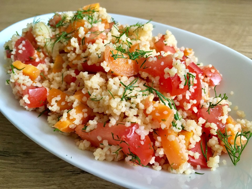 Couscoussalat mit Tomaten und Möhren von plumbum | Chefkoch.de