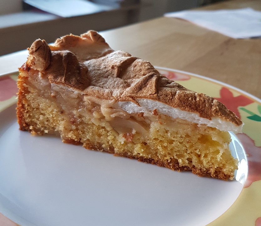 Apfel - Zimt - Kuchen mit Baiser von Bowlefee | Chefkoch.de