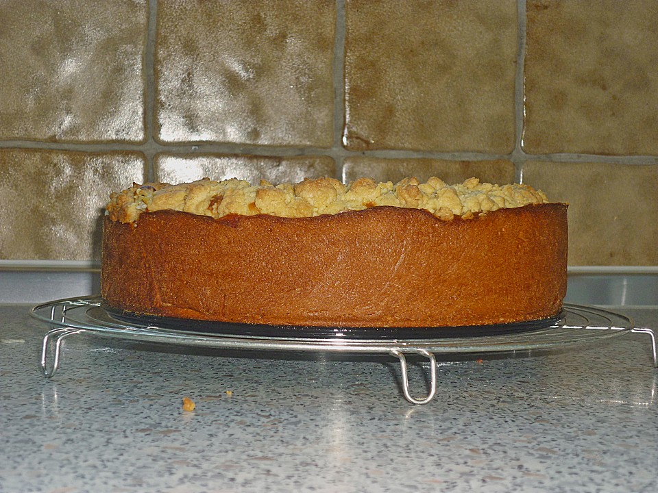 Apfelkuchen mit Pudding und Streuseln von JoyW | Chefkoch.de