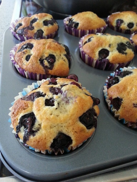 Blaubeer-Muffins von hawaiiigirl | Chefkoch.de