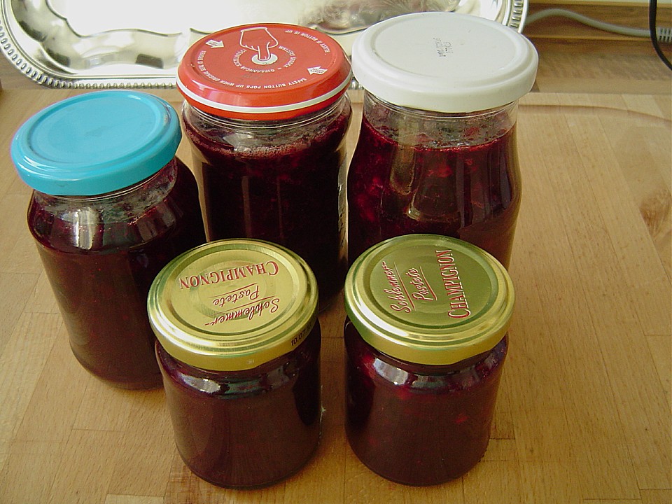 Waldfrucht - Pfirsich - Aprikosen - Marmelade von brisane | Chefkoch.de