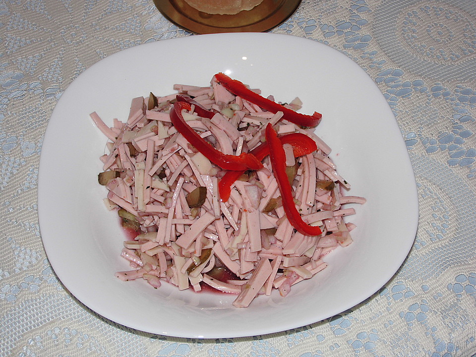 Badischer Wurstsalat von pelzigel | Chefkoch.de