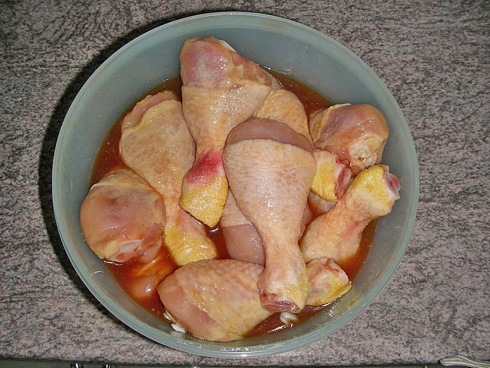 Marinade für Hähnchenkeulen zum Grillen von Tryumph800 | Chefkoch.de